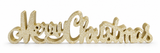 Glitter Merry Christmas Script Table Sign