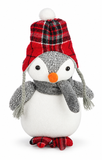 Standing Christmas Penguin with Hat – 22cm