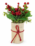 Christmas Holly Berry Pot – 22cm