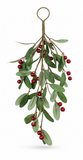 Mistletoe and Berry Swag – 40cm