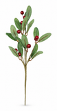 Mistletoe and Berry Spray – 27cm