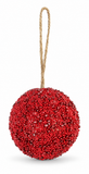 Mini Red Berry Christmas Bauble 10 cm