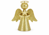 Glitter Metal Angel – 16cm