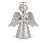 Glitter Metal Angel – 16cm