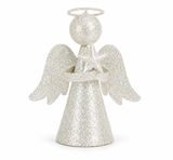 Glitter Metal Angel – 16cm