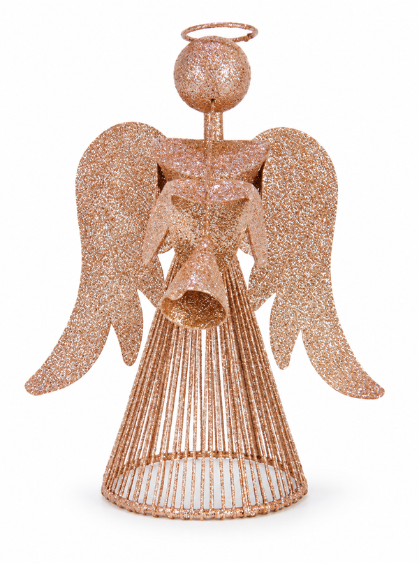 Glitter Wire Tall Angel – 26cm