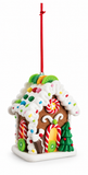 Light-Up Gingerbread Candy House Decoration