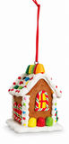 Light-Up Gingerbread Candy House Decoration