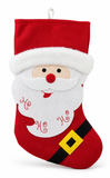 Cute Felt Christmas Stocking - 46 cm