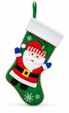 Chunky Character Fleece Christmas Stocking - 50 cm