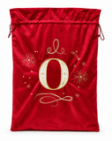 Embroidered Initial Christmas Gift Sack - 70 x 50 cm