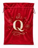 Embroidered Initial Christmas Gift Sack - 70 x 50 cm