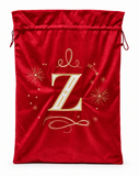 Embroidered Initial Christmas Gift Sack - 70 x 50 cm
