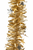 Matte Gold Christmas Tinsel – 2m