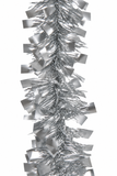 Matte Silver Christmas Tinsel – 2m