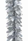 Matte Silver Christmas Tinsel – 2m