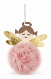 Decorative Hanging Fluffy Ball Angel