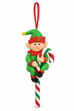 Candy Cane Character Hanging Decoration