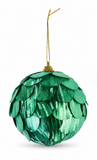 Metallic Pinecone Christmas Bauble 80 mm