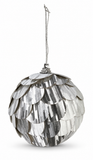 Metallic Pinecone Christmas Bauble 80 mm