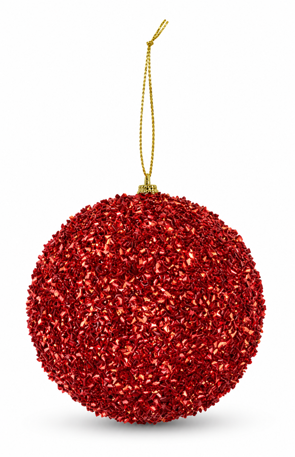 Sequin Christmas Bauble 100 mm
