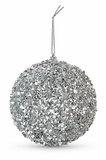 Sequin Christmas Bauble 100 mm