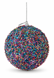 Sequin Christmas Bauble 100 mm