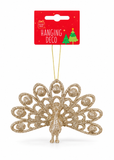 Glitter Hanging Christmas Decoration
