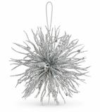 Glitter Sea Urchin Christmas Decoration 12 cm