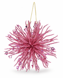 Glitter Sea Urchin Christmas Decoration 12 cm