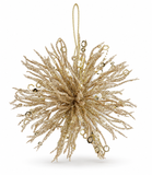 Glitter Sea Urchin Christmas Decoration 12 cm