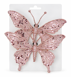 Sequin Butterfly Clips – 2 Pack