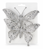 Sequin Butterfly Clips – 2 Pack