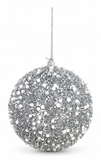 Snowy Christmas Bauble 80 mm
