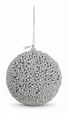 Sugar Bead Christmas Bauble 80 mm
