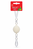 Acrylic Pearl Drop Hanging Decoration