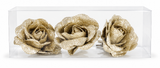 Mini Glitter Rose Clips – 3 Pack