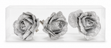 Mini Glitter Rose Clips – 3 Pack