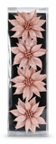 Glitter Poinsettia Clips – 4 Pack