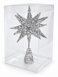 Glitter Starburst Tree Topper – 28cm