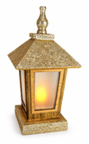Battery Operated LED Rustic Christmas Lantern