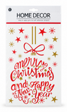 Classic Greetings Window Cling Decorations