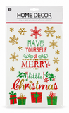 Classic Greetings Window Cling Decorations