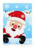 Cute Glitter Peeky Window Cling Decoration