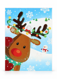 Cute Glitter Peeky Window Cling Decoration