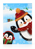 Cute Glitter Peeky Window Cling Decoration