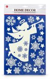 Glow in the Dark Christmas Window Clings