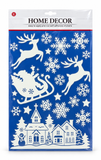 Glow in the Dark Christmas Window Clings