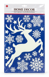 Glow in the Dark Christmas Window Clings