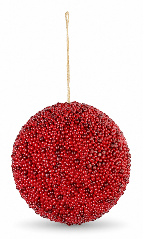 Red Berry Hanging Christmas Bauble 15 cm